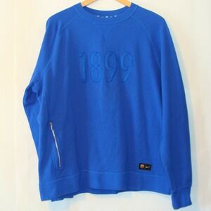 NIKE 1899 SOCCER BARCELONA BLUE SWEATSHIRT MES QUE UN CLUB  SIZE XL   D131